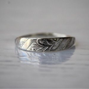 Silver Boho Ring